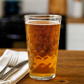 Vaso 200ml Diseño Círculos En Vidrio